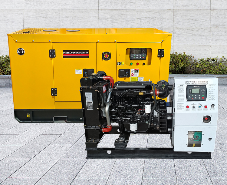 潍柴系列低噪音型柴油发电机组30KW小型无刷柴油机