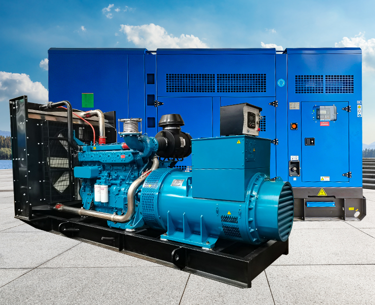 750KW广西玉柴柴油发电机组 配上海互泰发电机 全铜线无刷