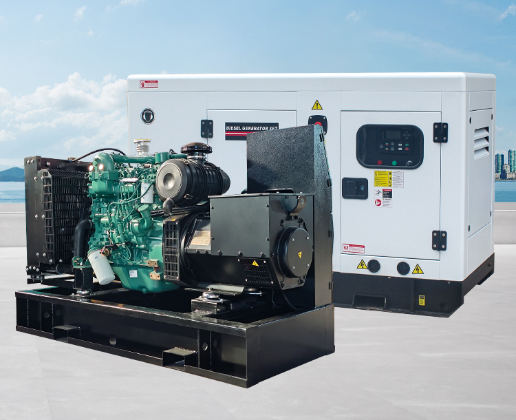 30KW一汽锡柴柴油发电机，4DX21-45D动力，工地临时用电适用机型